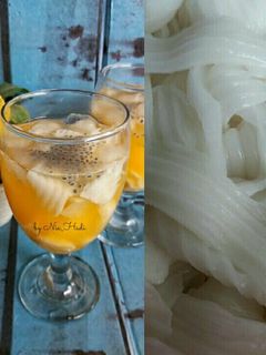 Foto resep Es Kelapa Kw (imitasi) Jeruk