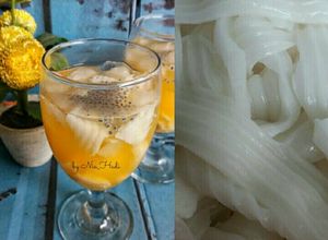 Foto resep Es Kelapa Kw (imitasi) Jeruk