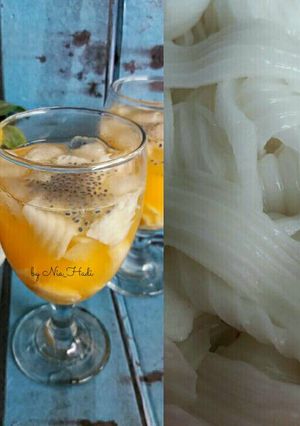 Foto resep Es Kelapa Kw (imitasi) Jeruk