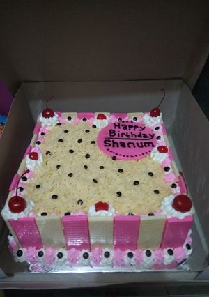 Foto resep Kue ulang tahun