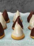 Pinitos de dulce de leche y chocolate