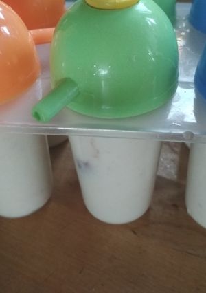 Banános kókusztejes jégkrém recept fotója