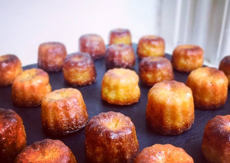 Cannelés bordelais med kardemomme