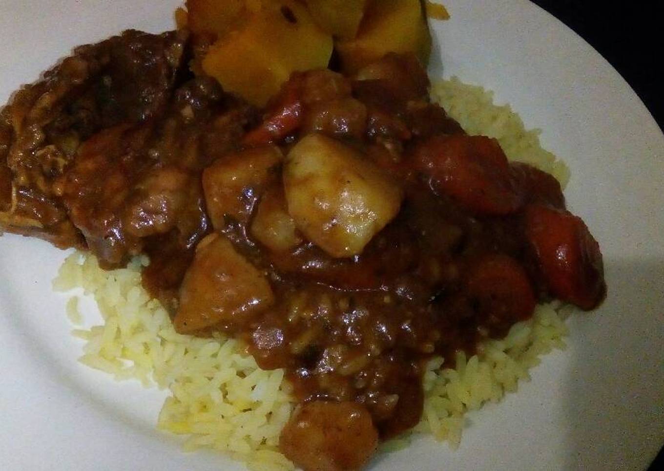Vegetable chicken stew