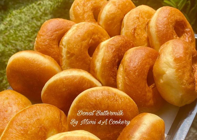 Bahan Donat Buttermilk | Cara Membuat Donat Buttermilk Yang Enak dan Simpel