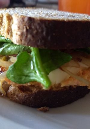 Una foto de Sándwich Vegetariano de Verano