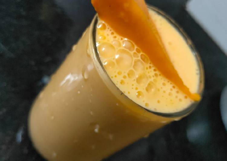 Recipe of Any-night-of-the-week Mango shake