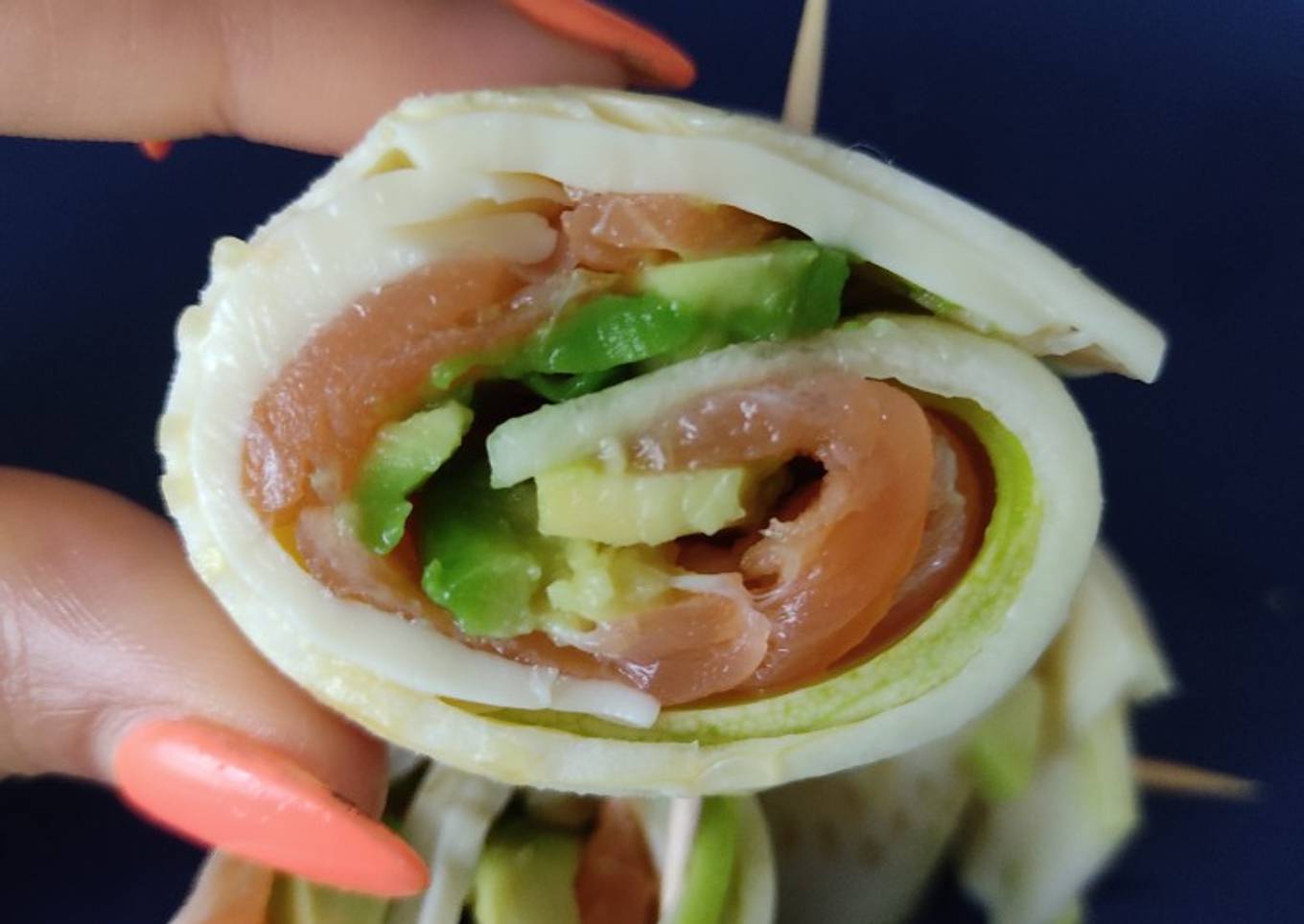Sushi de calabacín