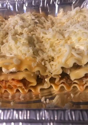 Una foto de Rollito de lasaña