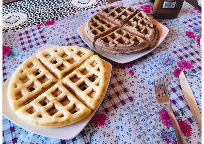 Waffles !!! Receta de Camiila Isabella - Cookpad