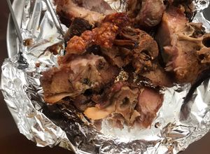 Una foto de Espinazo de cerdo al horno