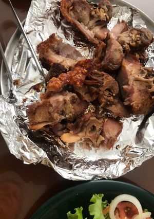 Una foto de Espinazo de cerdo al horno