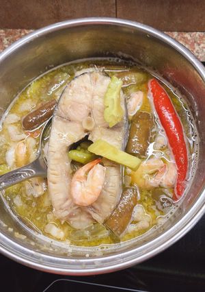 A picture of Bún mắm.