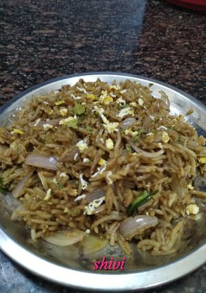 A picture of Fried Brown Rice.