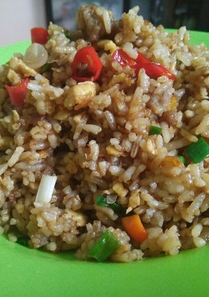 Foto resep Nasi Goreng Bakso Pedas Simple ❤❤