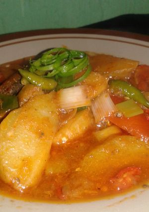 Foto resep Sarden kentang kuah