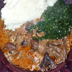 A picture of Mushroom stew.