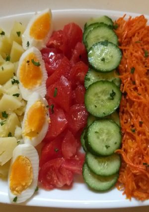 Une photo de Salade pour régime