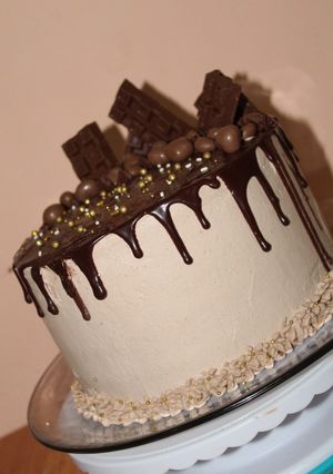Una foto de Pastel de chocolate