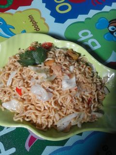 Foto resep Oseng mie tek tek 😄