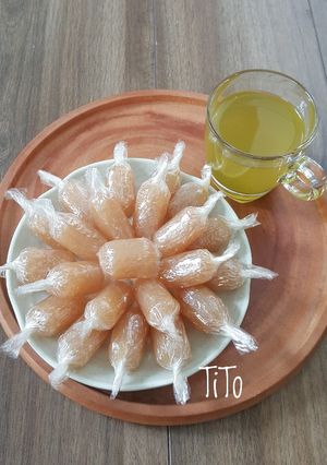 Hình của món Mứt mãng cầu Xiêm.