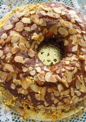 A picture of Banana Pound Cake.