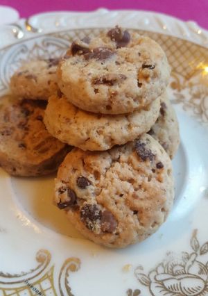 Φωτογραφία της συνταγής Μπισκοτάκια Chocolate Cips Cookies  με άρωμα πορτοκάλι!!!🍊