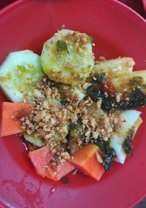 Foto resep Rujak petis