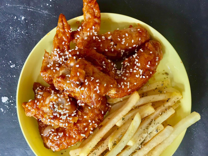 Langkah Mudah untuk Menyiapkan Korean Chicken Wings Anti Gagal