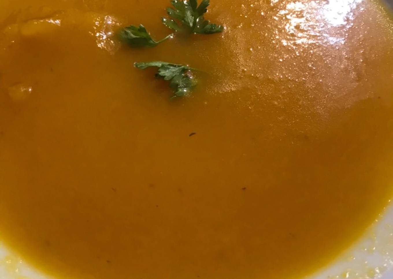 Sopa de Calabaza 🎃🤤<br /><br />Súper Fácil, una sopa sin tac