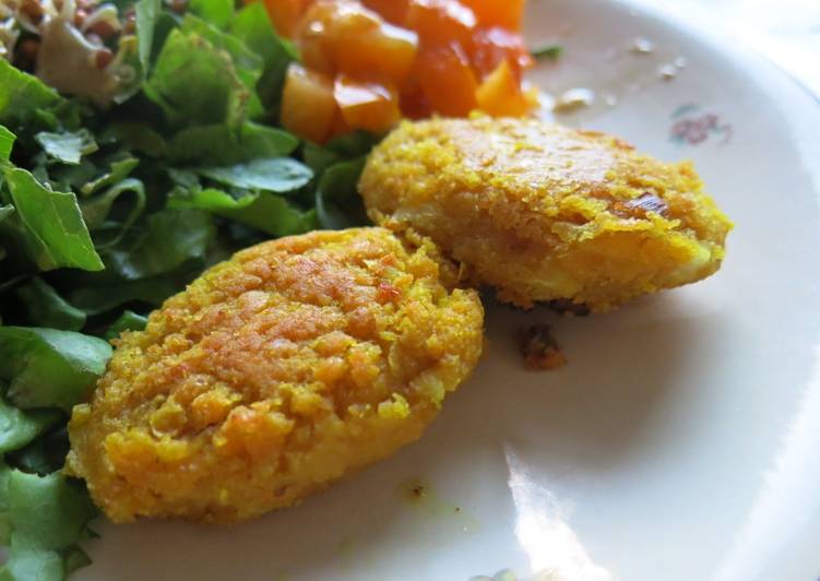 La Recette Pas à Pas Croquettes de lentilles corail