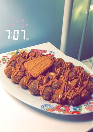 صورة لوصفة كرات اللوتس✨