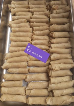 A picture of Spring rolls wrap (Small chops).