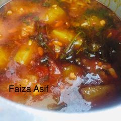 A picture of Mix lauki dal.