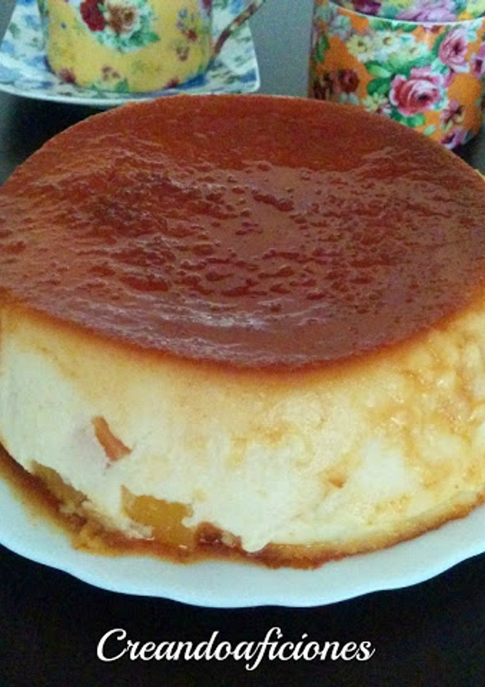 Una foto de Pudin de frutas