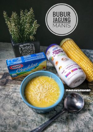 Foto resep Bubur jagung manis