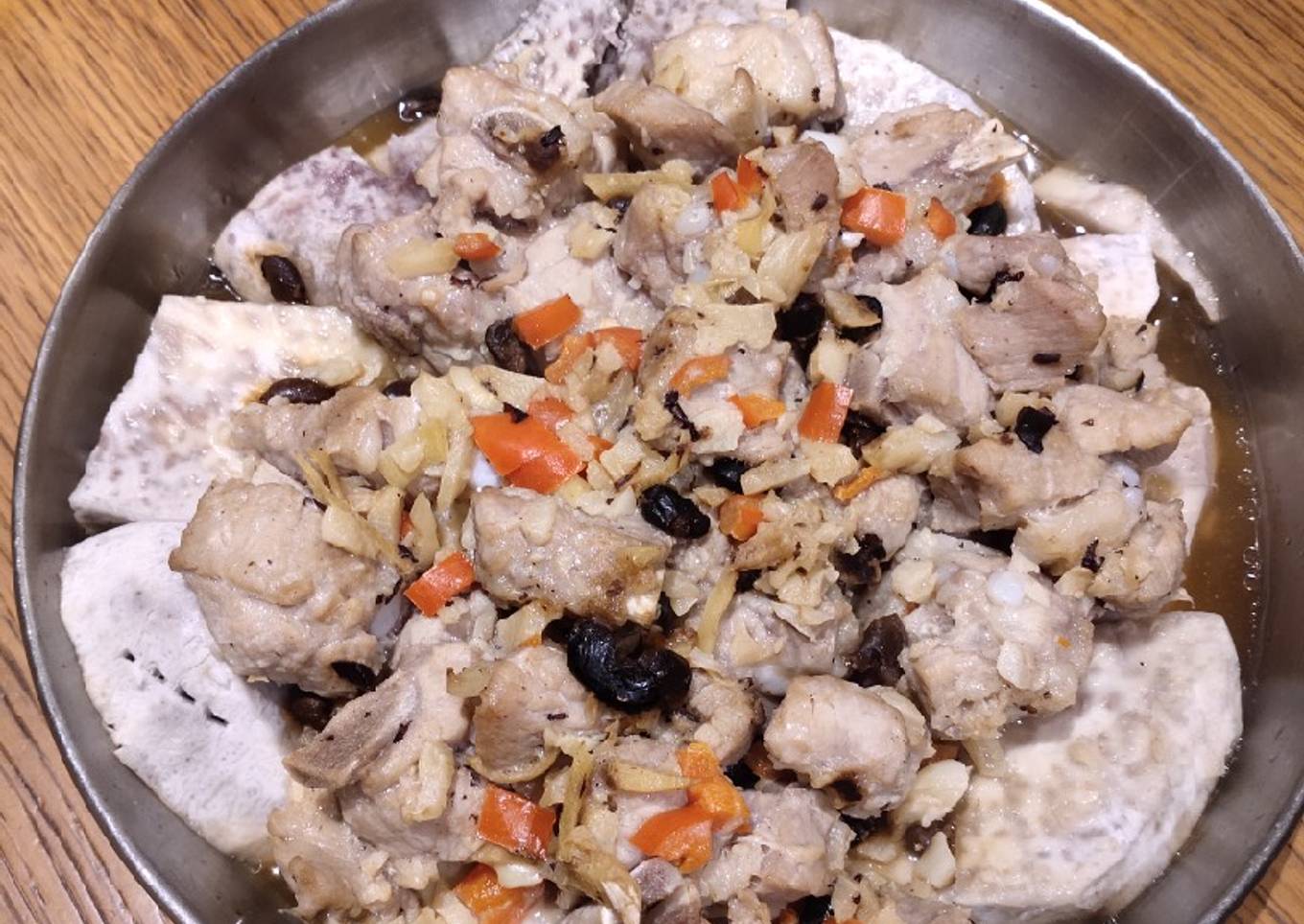 Steamed Ribs with Taro