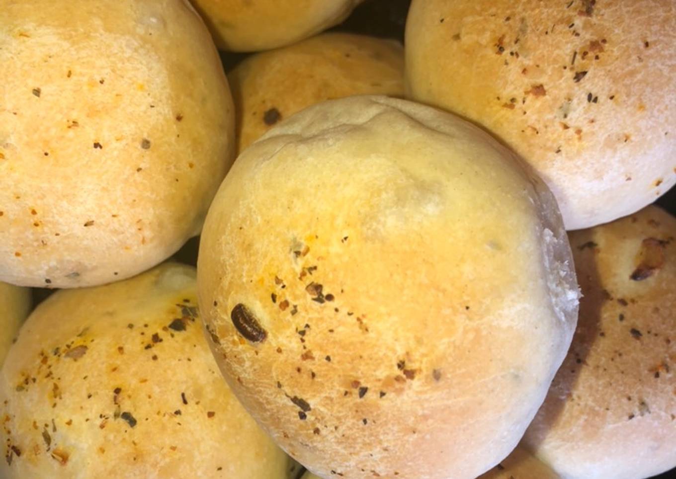 Pancitos saborizados con cebolla y especias😋