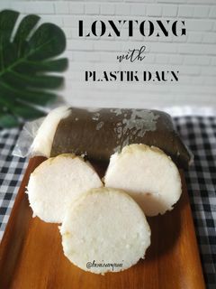 Foto resep 251. Lontong with Plastik Daun (metode 5.30.7)