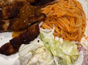 Una foto de Milanesa de Pollo Empanizado