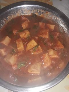 صورة لوصفة القلقاس بالصلصة على طريقة الصعايدة 🍲