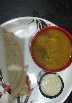 A picture of Paneer dosa.