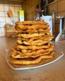 Kefires lángos😋☀️🧄