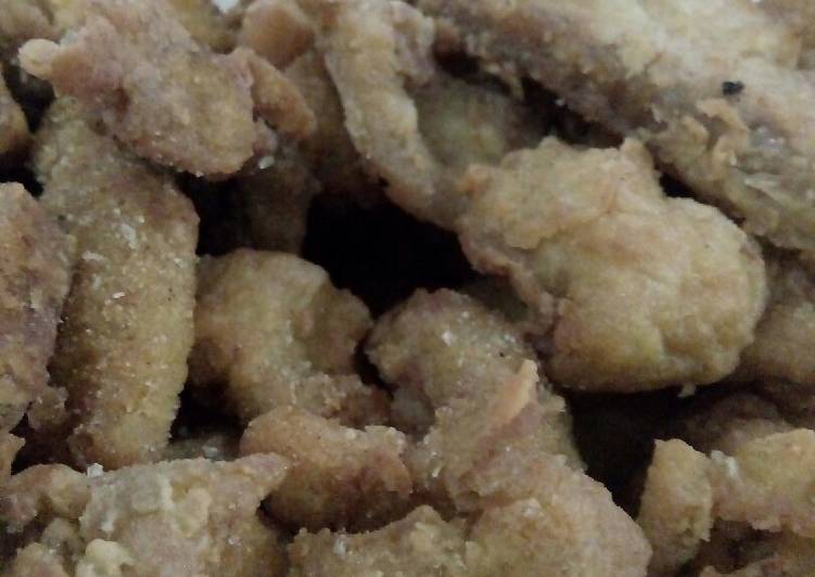 Cara Gampang Membuat Kulit ayam goreng tepung simple yang Sempurna