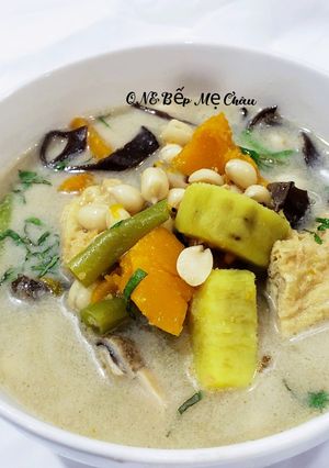 Hình của món Canh kiểm chay.