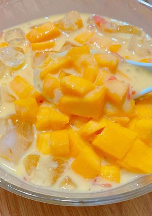 Foto resep Es buah mangga