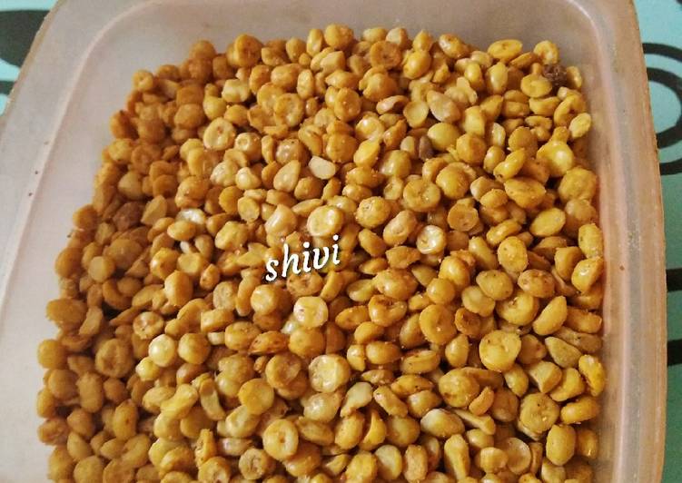 Recipe of Super Quick Homemade Market style chana dal namkeen