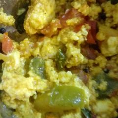 A picture of Paneer bhurji.