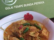 Gambar bunga pepaya tempe