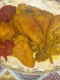 عکسی از دستور مرغ دودی (زغالی)😋😋